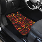Australia Country Pattern Print Front Car Floor Mats