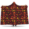 Australia Country Pattern Print Hooded Blanket