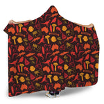 Australia Country Pattern Print Hooded Blanket