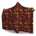 Australia Country Pattern Print Hooded Blanket