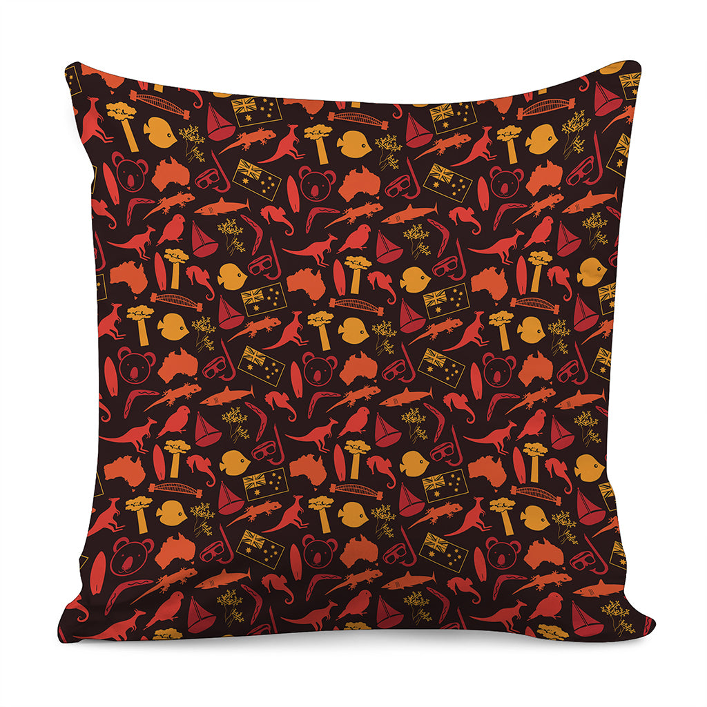 Australia Country Pattern Print Pillow Cover
