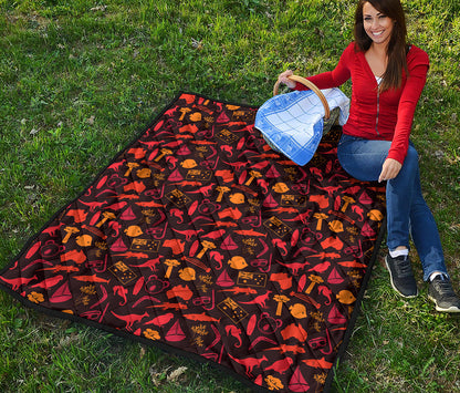 Australia Country Pattern Print Quilt