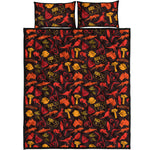 Australia Country Pattern Print Quilt Bed Set