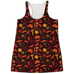 Australia Country Pattern Print Women's Racerback Tank Top