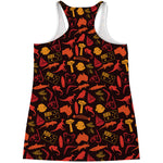 Australia Country Pattern Print Women's Racerback Tank Top