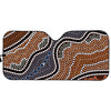 Australia River Aboriginal Dot Print Car Sun Shade