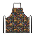 Australia Symbols Pattern Print Apron