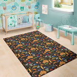 Australia Symbols Pattern Print Area Rug