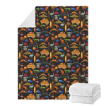 Australia Symbols Pattern Print Blanket