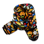 Australia Symbols Pattern Print Boxing Gloves