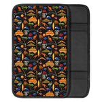 Australia Symbols Pattern Print Car Center Console Cover