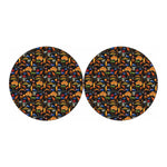Australia Symbols Pattern Print Car Coasters