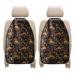 Australia Symbols Pattern Print Car Seat Organizers