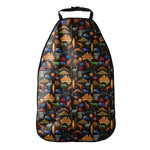 Australia Symbols Pattern Print Car Seat Organizers