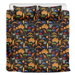 Australia Symbols Pattern Print Duvet Cover Bedding Set