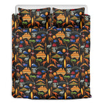 Australia Symbols Pattern Print Duvet Cover Bedding Set