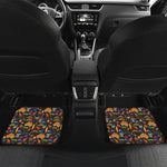 Australia Symbols Pattern Print Front and Back Car Floor Mats