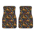 Australia Symbols Pattern Print Front Car Floor Mats