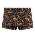 Australia Symbols Pattern Print Men's Boxer Briefs