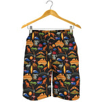 Australia Symbols Pattern Print Men's Shorts
