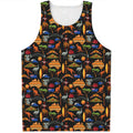 Australia Symbols Pattern Print Men's Tank Top
