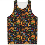 Australia Symbols Pattern Print Men's Tank Top
