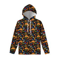 Australia Symbols Pattern Print Pullover Hoodie