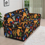 Australia Symbols Pattern Print Sofa Cover