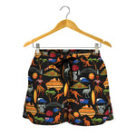 Australia Symbols Pattern Print Women's Shorts