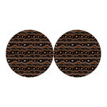 Australian Aboriginal Art Pattern Print Car Coasters