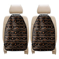 Australian Aboriginal Art Pattern Print Car Seat Organizers