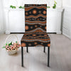 Australian Aboriginal Art Pattern Print Dining Chair Slipcover