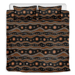 Australian Aboriginal Art Pattern Print Duvet Cover Bedding Set