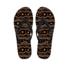 Australian Aboriginal Art Pattern Print Flip Flops