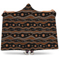 Australian Aboriginal Art Pattern Print Hooded Blanket