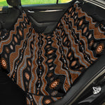 Australian Aboriginal Art Pattern Print Pet Car Back Seat Cover