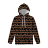 Australian Aboriginal Art Pattern Print Pullover Hoodie