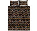 Australian Aboriginal Art Pattern Print Quilt Bed Set