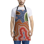 Australian Aboriginal Art Print Apron