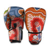 Australian Aboriginal Art Print Boxing Gloves