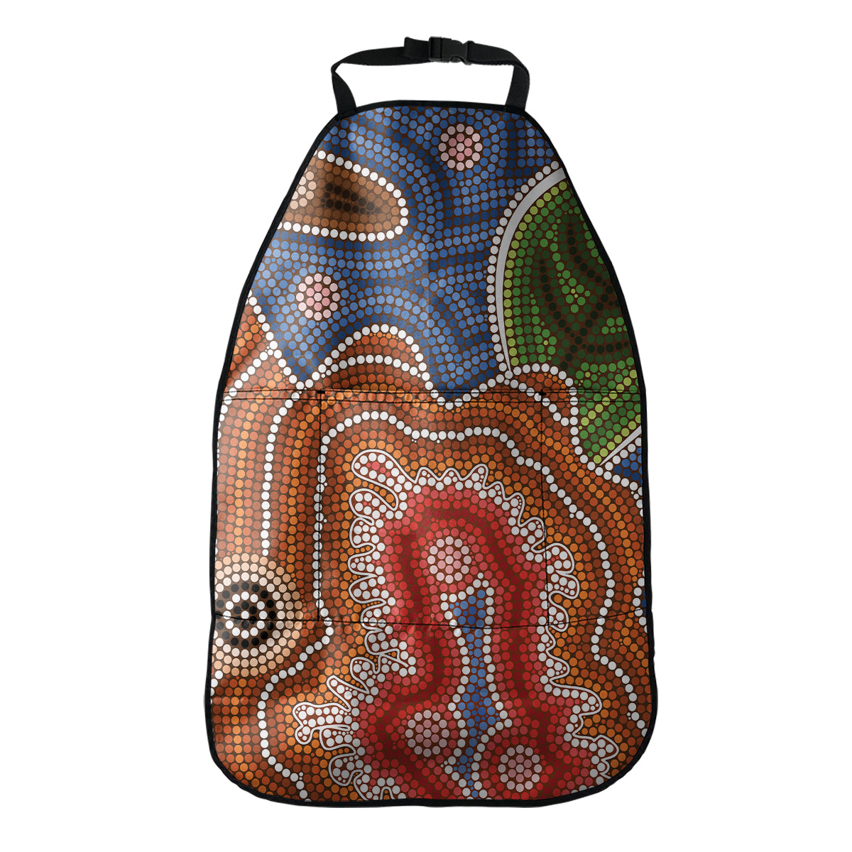 Australian Aboriginal Art Print Car Seat Organizers