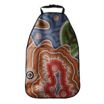 Australian Aboriginal Art Print Car Seat Organizers