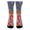 Australian Aboriginal Art Print Crew Socks