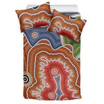 Australian Aboriginal Art Print Duvet Cover Bedding Set