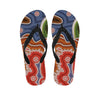 Australian Aboriginal Art Print Flip Flops