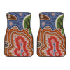 Australian Aboriginal Art Print Front Car Floor Mats