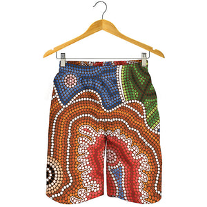 Australian Aboriginal Art Print Men's Shorts