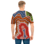 Australian Aboriginal Art Print Men's T-Shirt