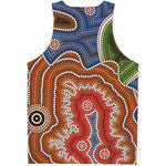 Australian Aboriginal Art Print Men's Tank Top