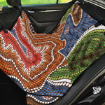 Australian Aboriginal Art Print Pet Car Back Seat Cover